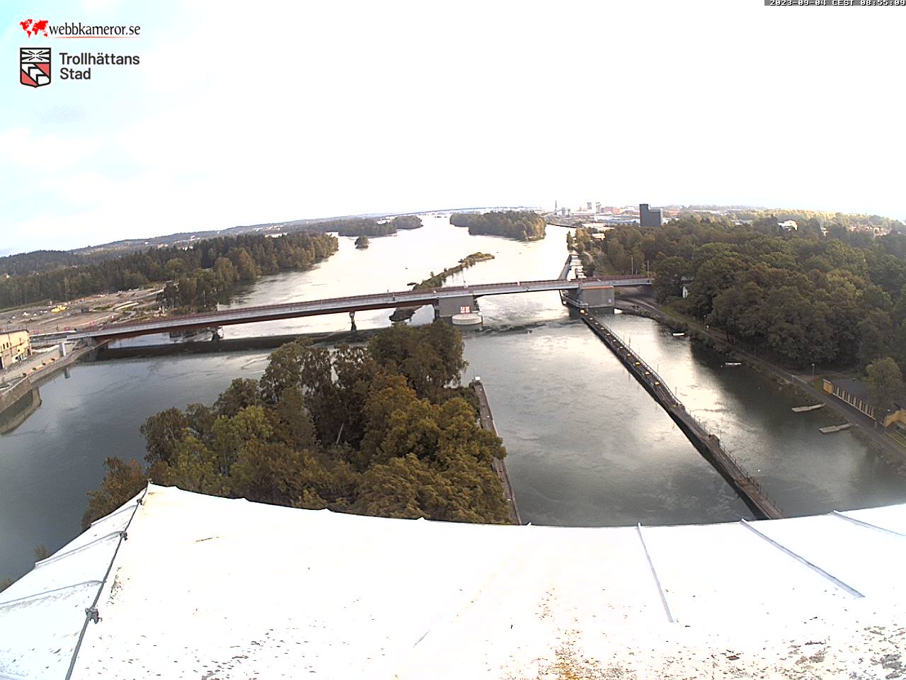 Webcam Trollhättan, Trollhättan, Västergötland, Schweden